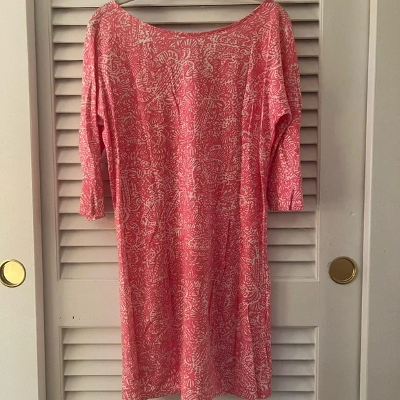 Lilly Pulitzer Pink Printed Shift Dress - Picture 5 of 5